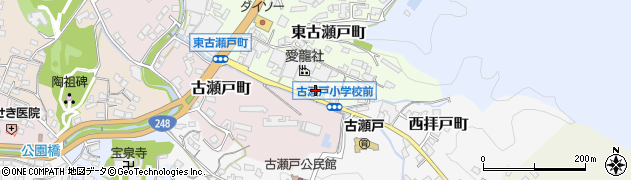 愛知県瀬戸市東古瀬戸町39周辺の地図