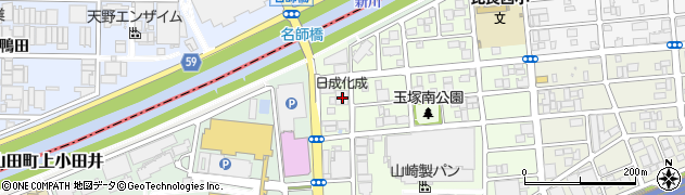 愛知県名古屋市西区玉池町157周辺の地図