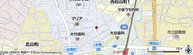 愛知県瀬戸市水南町30周辺の地図