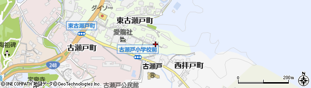 愛知県瀬戸市東古瀬戸町71周辺の地図