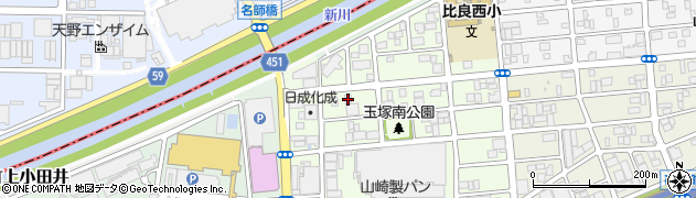愛知県名古屋市西区玉池町169周辺の地図
