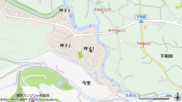〒410-1109 静岡県裾野市呼子の地図
