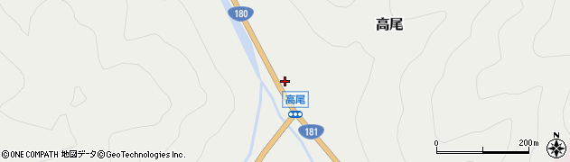 鳥取県日野郡日野町高尾52周辺の地図