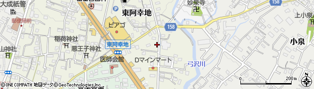 静岡県富士宮市東阿幸地652周辺の地図