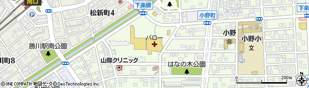 株式会社サカエ楽器　ライフガーデン勝川音楽センター周辺の地図