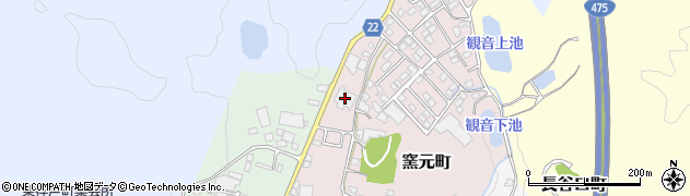 赤津陶芸周辺の地図