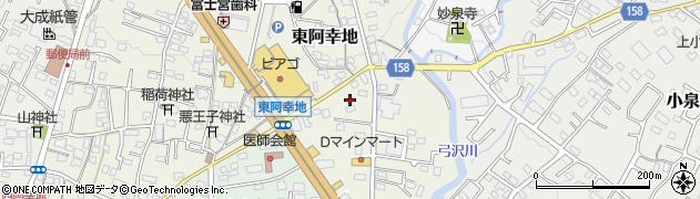 静岡県富士宮市東阿幸地637周辺の地図