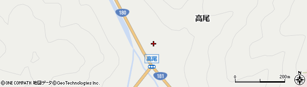 鳥取県日野郡日野町高尾96周辺の地図