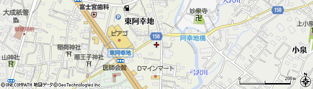 静岡県富士宮市東阿幸地651周辺の地図