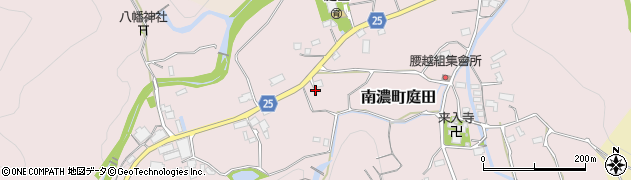 岐阜県海津市南濃町庭田327周辺の地図