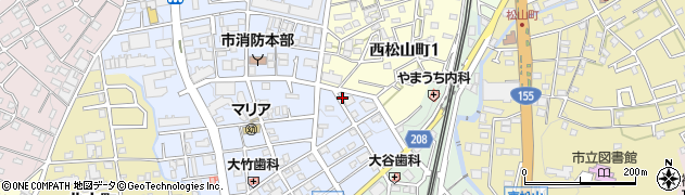 愛知県瀬戸市水南町11周辺の地図