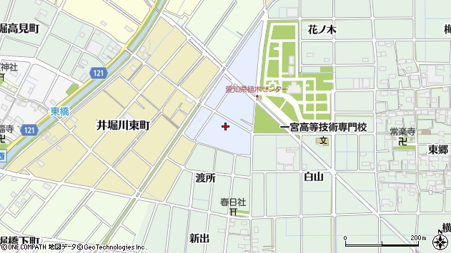 〒492-8407 愛知県稲沢市井堀宿塚町の地図