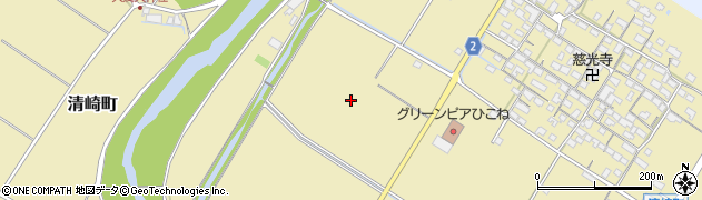 滋賀県彦根市清崎町周辺の地図
