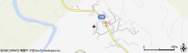 千葉県夷隅郡大多喜町小沢又1133周辺の地図