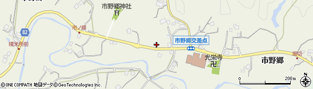 千葉県勝浦市市野郷193周辺の地図