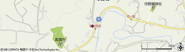 千葉県勝浦市市野郷827周辺の地図