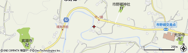 千葉県勝浦市市野郷457周辺の地図