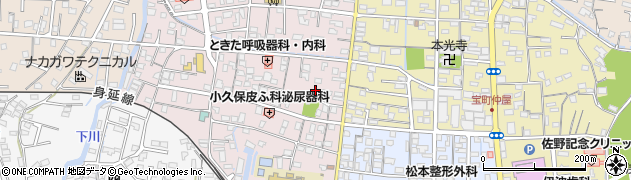 静岡県富士宮市貴船町5周辺の地図