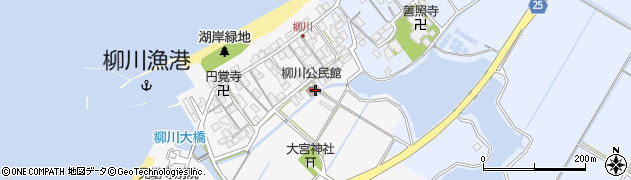 滋賀県彦根市柳川町周辺の地図