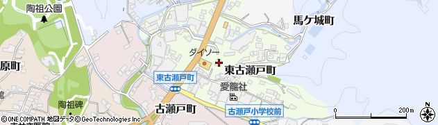愛知県瀬戸市東古瀬戸町27周辺の地図