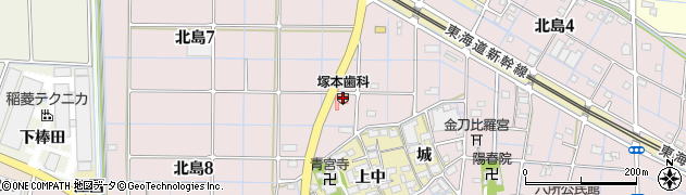 塚本歯科医院周辺の地図