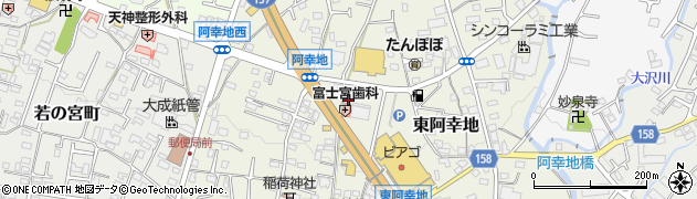 静岡県富士宮市東阿幸地581周辺の地図