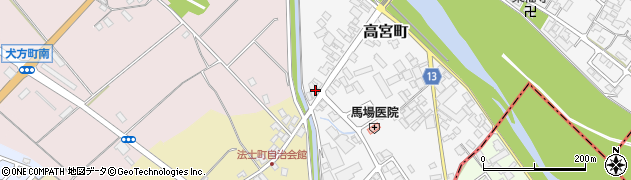 滋賀県彦根市高宮町2898周辺の地図
