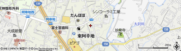 静岡県富士宮市東阿幸地445周辺の地図
