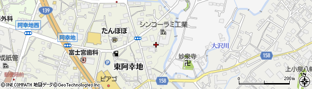 静岡県富士宮市東阿幸地348周辺の地図