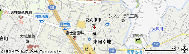 静岡県富士宮市東阿幸地168周辺の地図