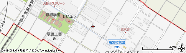 滋賀県彦根市高宮町149周辺の地図