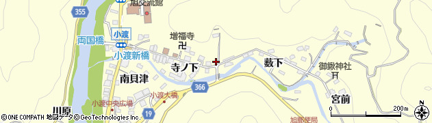 愛知県豊田市小渡町寺ノ下31周辺の地図