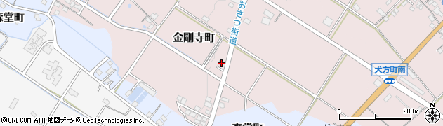 滋賀県彦根市金剛寺町305周辺の地図