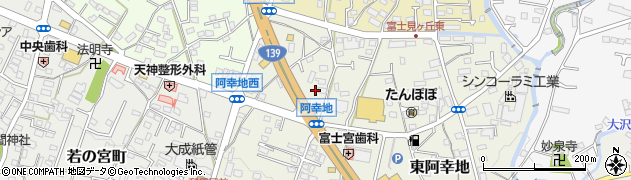 静岡県富士宮市東阿幸地60周辺の地図