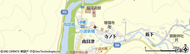 愛知県豊田市小渡町寺ノ下2周辺の地図
