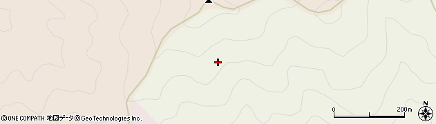 比良山周辺の地図