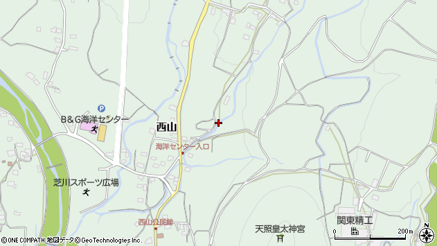 〒419-0313 静岡県富士宮市西山の地図