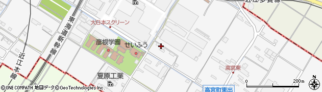 滋賀県彦根市高宮町304周辺の地図