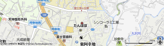 静岡県富士宮市東阿幸地205周辺の地図