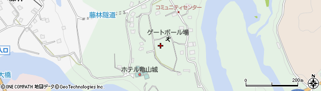 千葉県君津市坂畑周辺の地図
