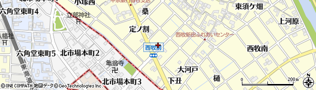 愛知県清須市春日西牧前72周辺の地図