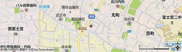 富士宮信用金庫北支店周辺の地図