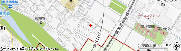 滋賀県彦根市高宮町2578周辺の地図
