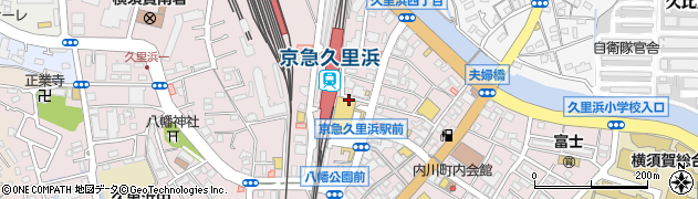とんかつ和幸 ウイング久里浜店周辺の地図