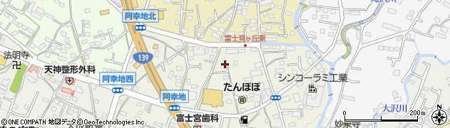 静岡県富士宮市東阿幸地218周辺の地図