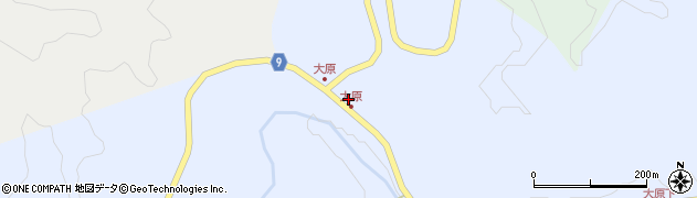 鳥取県日野郡日南町下阿毘縁1544周辺の地図