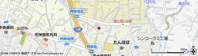 静岡県富士宮市東阿幸地99周辺の地図