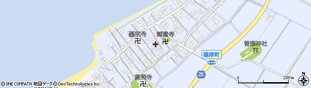 滋賀県彦根市薩摩町1318周辺の地図
