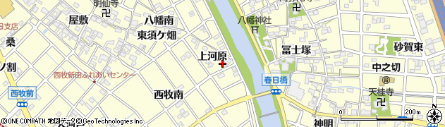 愛知県清須市春日（一本松）周辺の地図
