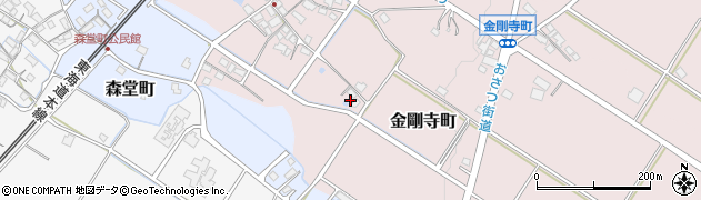 滋賀県彦根市金剛寺町265周辺の地図